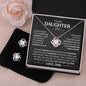 To My Daughter - I love you forever- Necklace Bundle