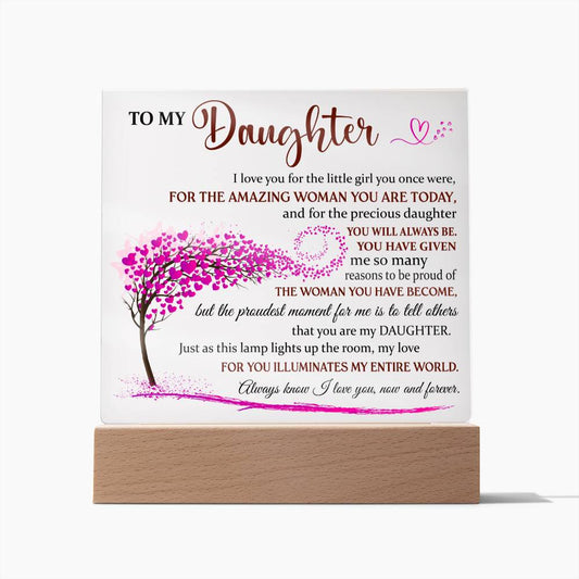 To My Daughter Plaque 02