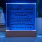 To My Soulmate - I Love You - Acrylic Plaque 008