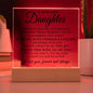 To My Beautiful Daughter - Straighten Your Crown - Acrylic Plaque 05