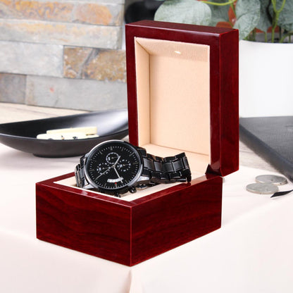 To My Man - I Found My Missing Piece - Engraved Premium Watch