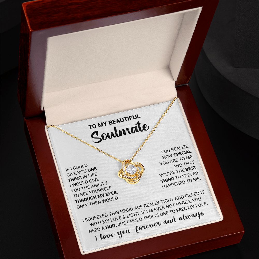 Soulmate - My Everything - Love Knot Necklace