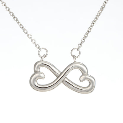 To My Beautiful Daughter - When You Took Your First Breath I Told You I Love You - Heart-Shaped Infinity Symbol