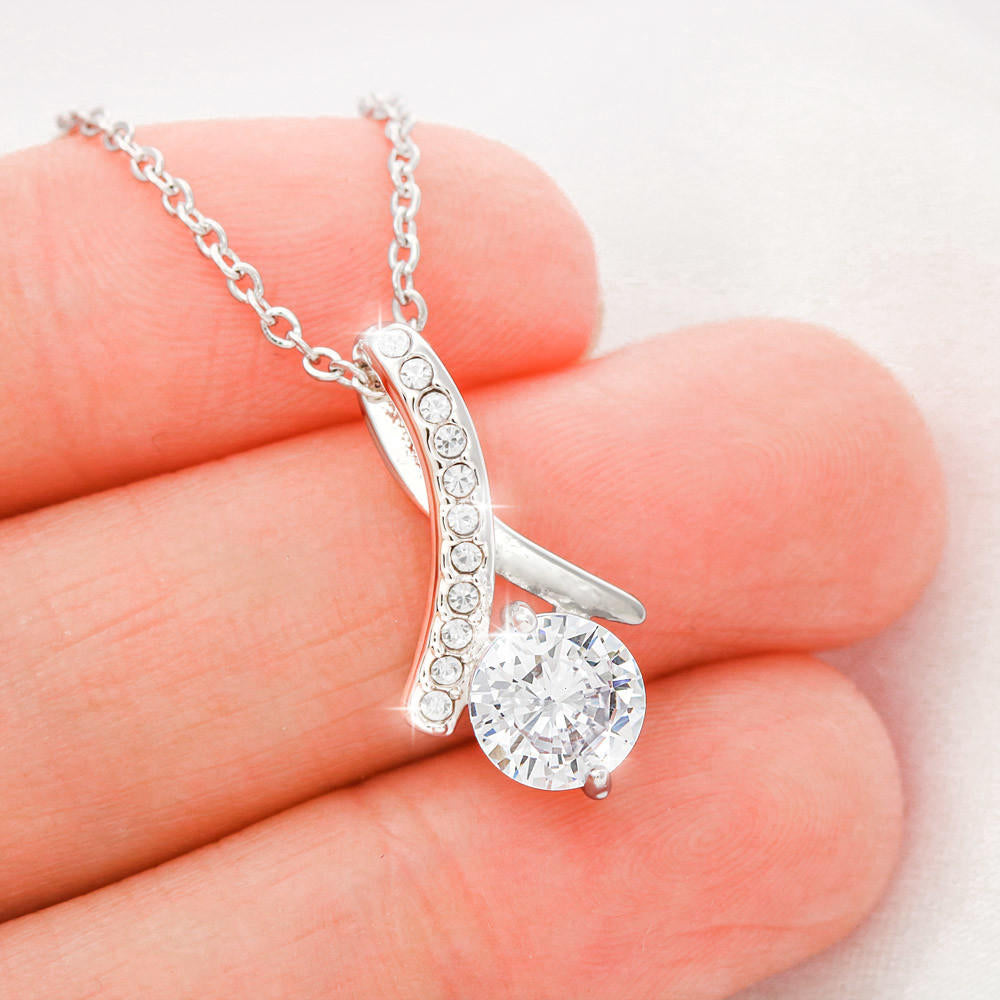 To My Amazing Wife - For The Happy Times Shared Throughout The Years - Alluring Necklace