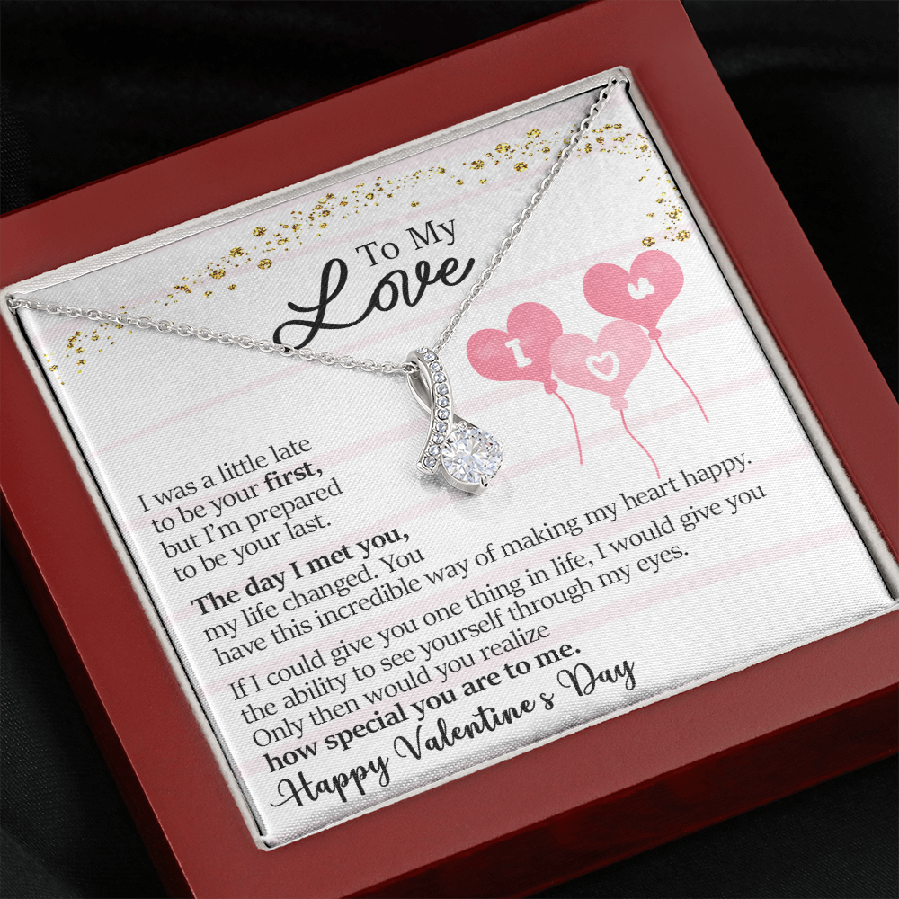 To My Love - The Day I met You - Alluring Beauty Necklace