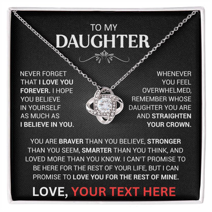 To My Beautiful Daughter - Believe In Yourself - Personalized Beautiful Gift