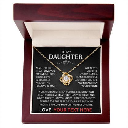 To My Beautiful Daughter - Believe In Yourself - Personalized Beautiful Gift