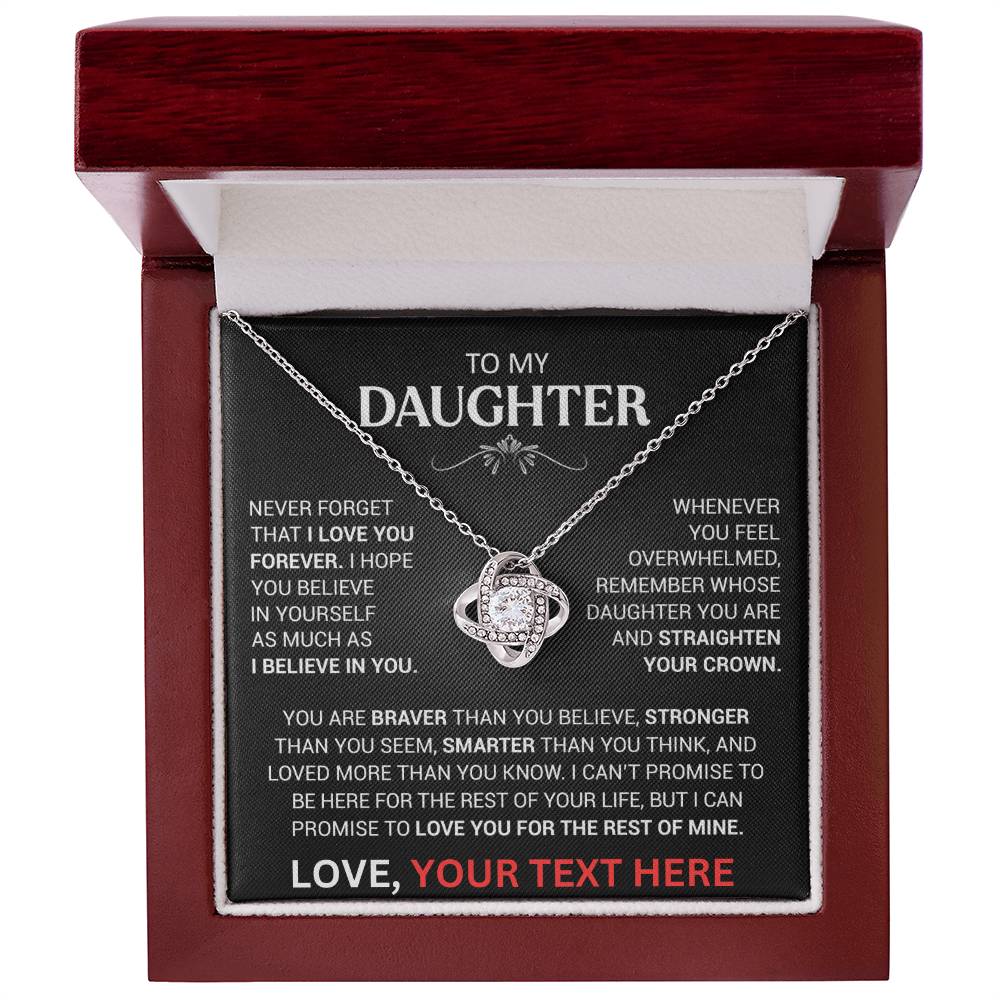 To My Beautiful Daughter - Believe In Yourself - Personalized Beautiful Gift