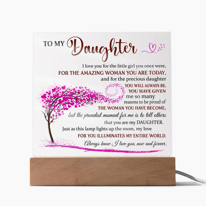 To My Daughter Plaque 02