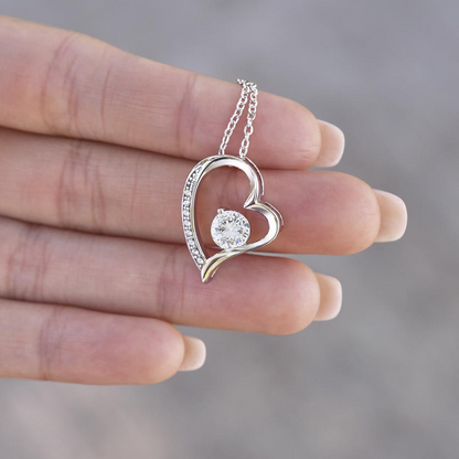 To My Beautiful Soulmate - In Your Eyes I Have Found My Home - Forever Love Necklace