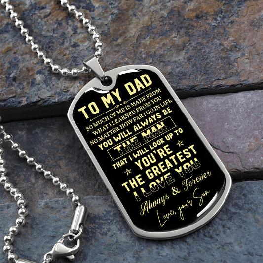 TO MY DAD - GIFT FROM SON