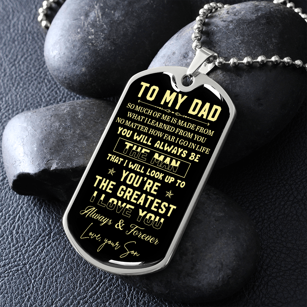 TO MY DAD - GIFT FROM SON