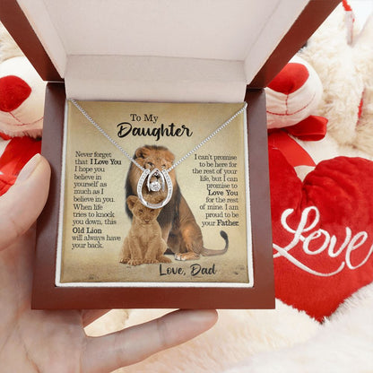 [Almost Sold Out] Daughter - Proud Lion - Love Necklace
