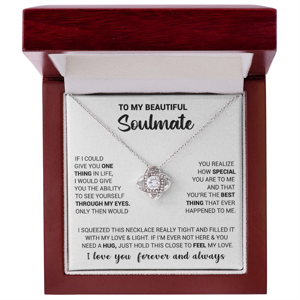 Soulmate - My Everything - Love Knot Necklace