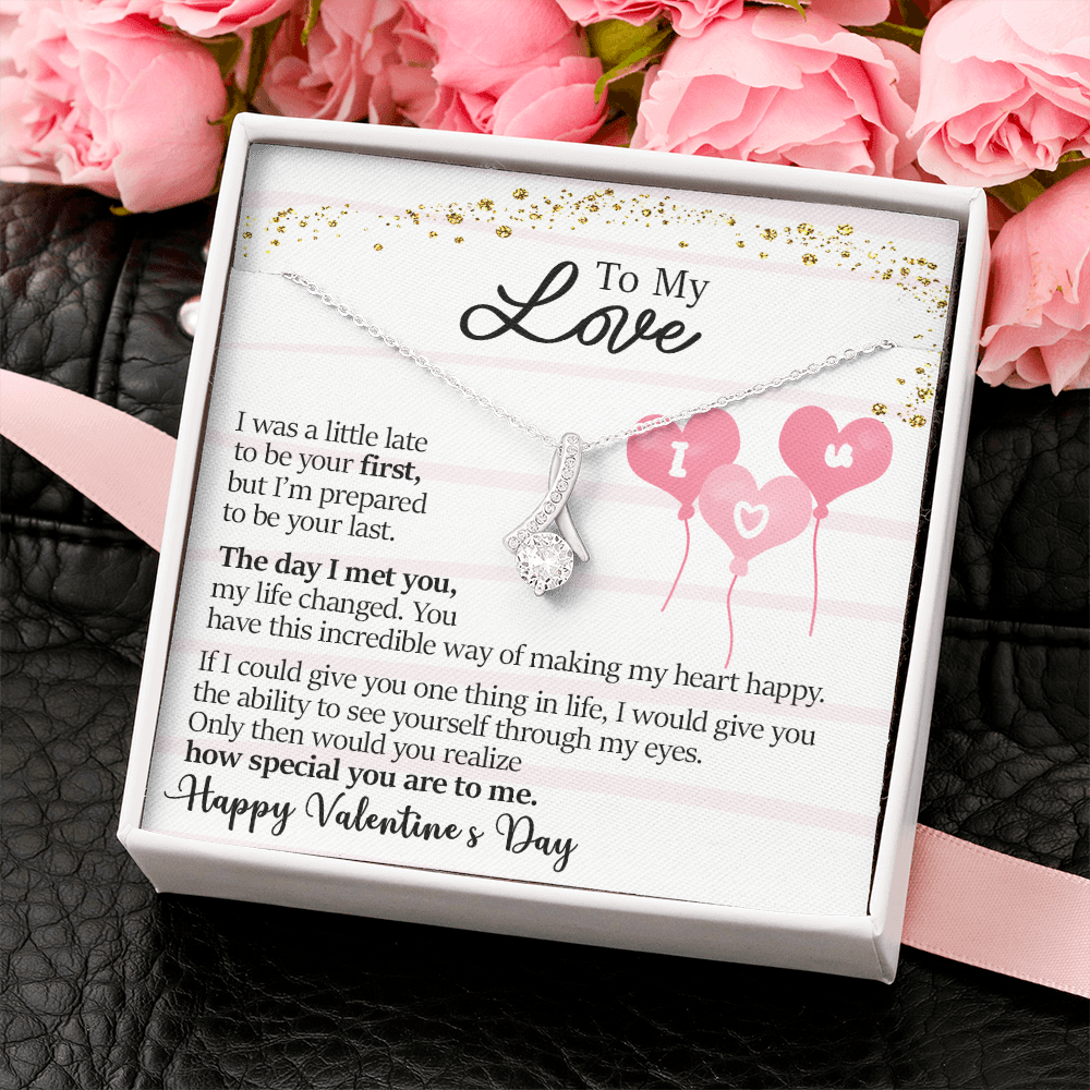 To My Love - The Day I met You - Alluring Beauty Necklace