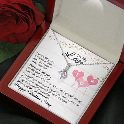 To My Love - The Day I met You - Alluring Beauty Necklace